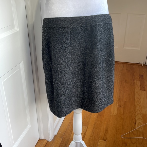 Marc O‘Polo skirt with zipper up front grey - Picture 4 of 6